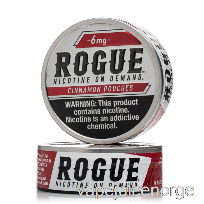 Vape Penn Rogue Nikotinposer - Kanel 6mg (5-pakning)
